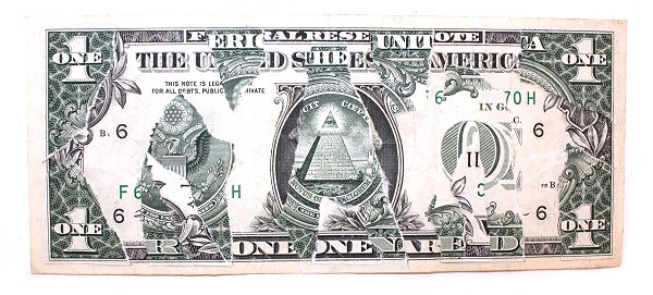 dollar bill artist. Altered Dollar Bill - Big Dada